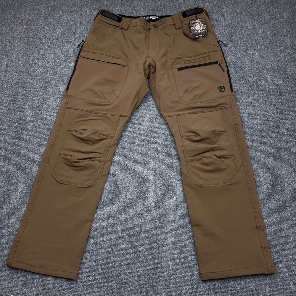 NEW Born Primitive Frontier Pant 2.0 38x33 Coyote Brown Tactical Cargo Outdoor